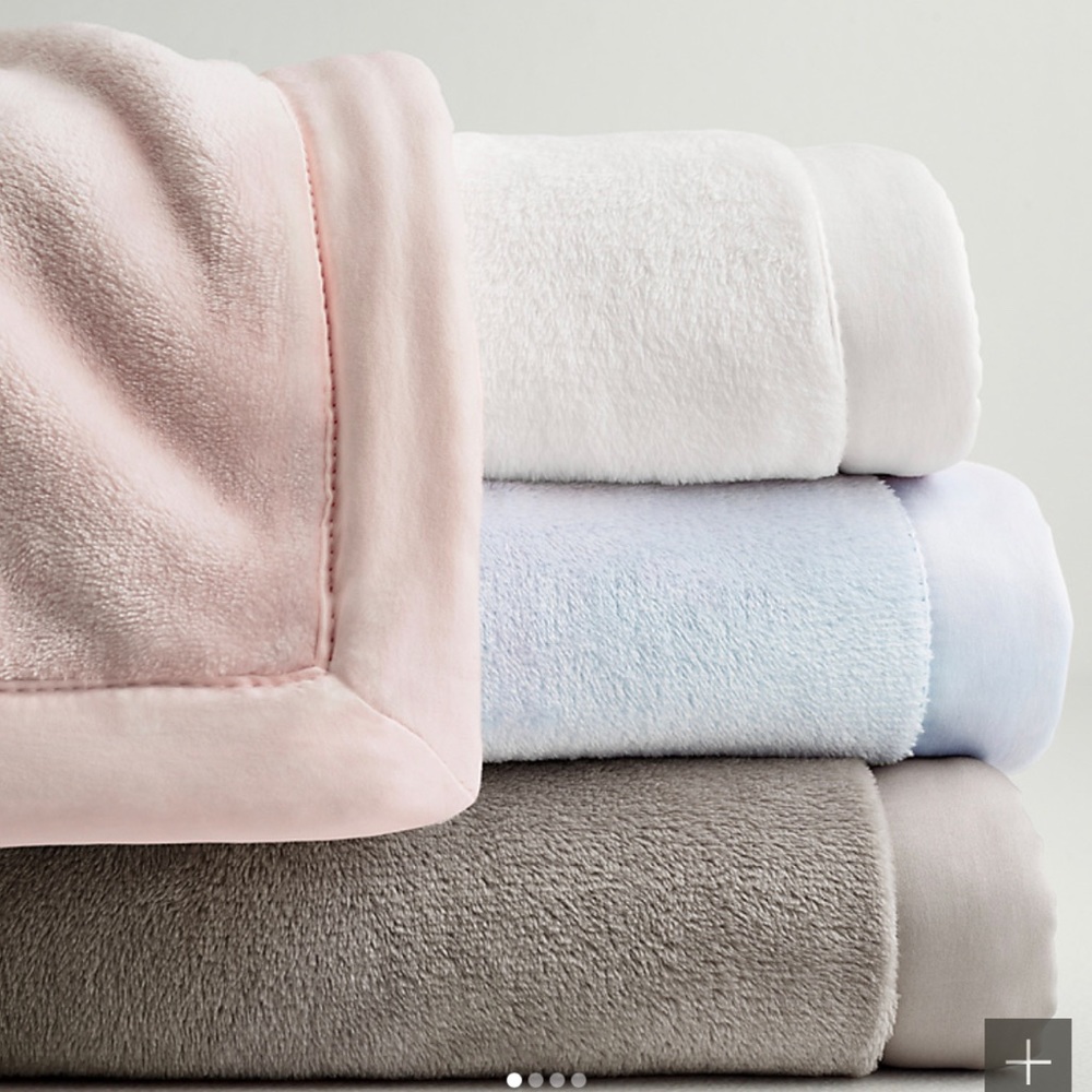 Restoration Hardware Baby & Child Plush Stroller Blanket & Changing Pad Cover